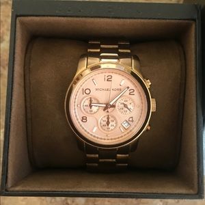 Michael Kors Rose Gold Watch